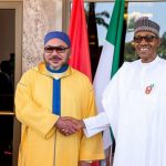 Le roi du Maroc et le président nigérian. Leur projet ne verra jamais le jour. D. R.
